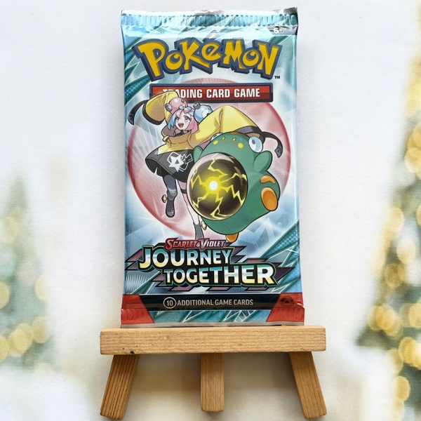 Gói bài Journey Together Booster Pack tiếng Anh chính hãng - Túi thẻ Series Scarlet & Violet Pokemon TCG ảnh 2