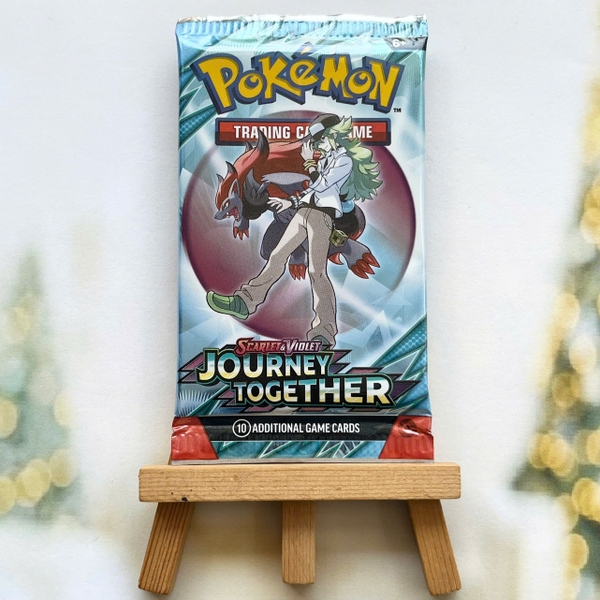 Gói bài Journey Together Booster Pack tiếng Anh chính hãng - Túi thẻ Series Scarlet & Violet Pokemon TCG ảnh 4