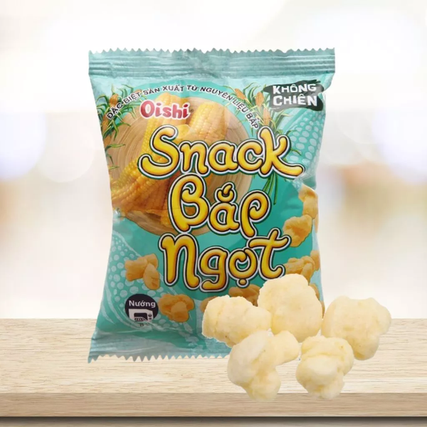 Snack bắp ngọt Oishi gói 68g