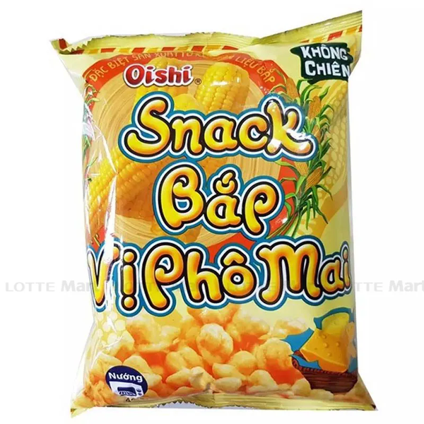 Snack bắp vị phô mai Oishi gói 32g