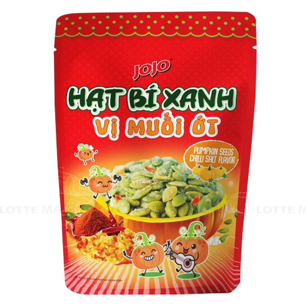 Hạt Bí Xanh Vị Muối Ớt Jojo Gói 60g