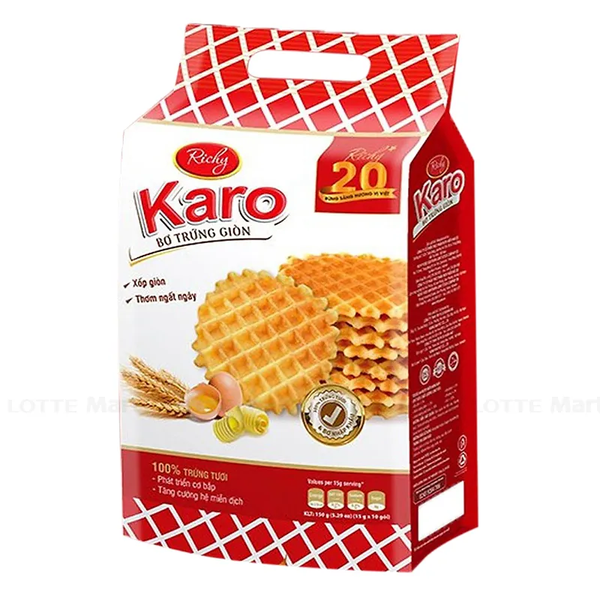 Bánh bơ trứng Richy Karo gói 150g