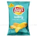 Snack khoai tây vị phô mai cheddar Lay's Wavy gói 54g