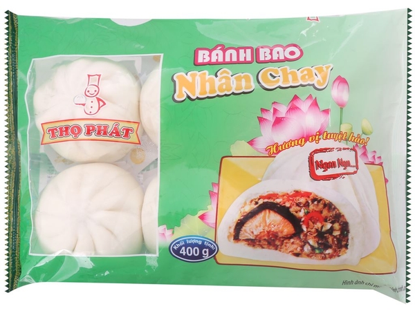 Bánh Bao Nhân Chay Thọ Phát gói 66.7g