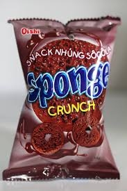 Oishi Sponge Crunch - Snack Nhúng Socola  85g
