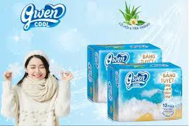 Băng vệ sinh Gwen cool gói 10 miếng
