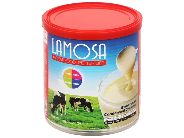 Kem đặc có đường Lamosa lon 1kg