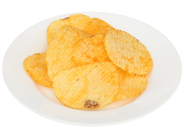 Snack khoai tây vị thăn bò nướng Texas Lay's Wavy gói 54g