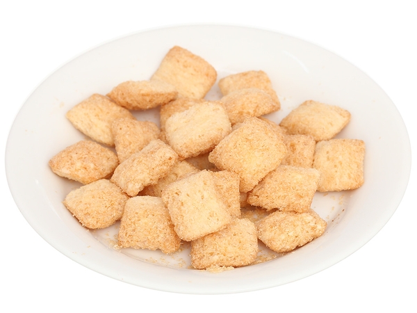 Snack nhân vị sữa dừa Oishi Pillows gói 80g