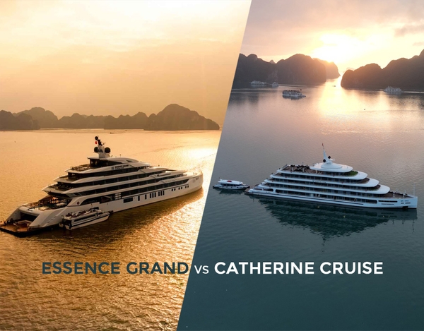Nên đặt du thuyền Hạ Long 6 sao Catherine hay Essence Grand Cruise (Grand Pioneers)?