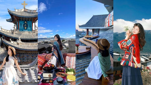 Các góc check in đẹp ở Thành cổ Đại Lý nổi tiếng mạng xã hội