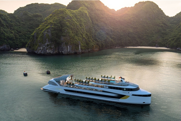Review du thuyền 5 sao Hạ Long Dolphin Cruise – Siêu phẩm mới trên vịnh Hạ Long
