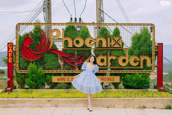 Review quán cafe vườn Phượng Hoàng Phoenix Garden Dalat Hill từ A đến Z