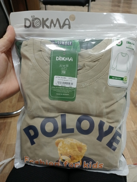 Áo cổ tròn dài tay DA1891