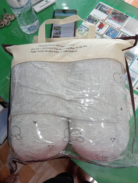 Bộ gối chặn bông Dokma