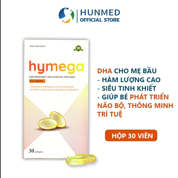 Viên uống bổ sung DHA cho bà bầu - Hymega