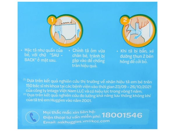 Tã quần Huggies Dry Pants size XXXL 24 miếng (>17kg) + 6 Miếng Tặng