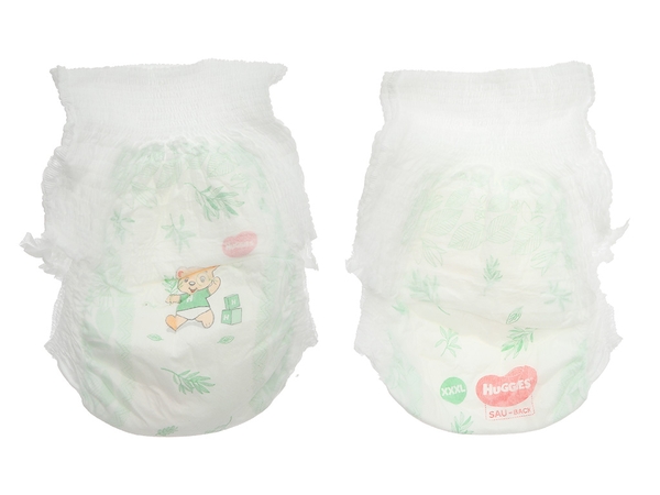 Tã quần Huggies Dry Pants size XXXL 24 miếng (>17kg) + 6 Miếng Tặng