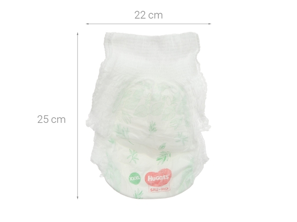 Tã quần Huggies Dry Pants size XXXL 24 miếng (>17kg) + 6 Miếng Tặng