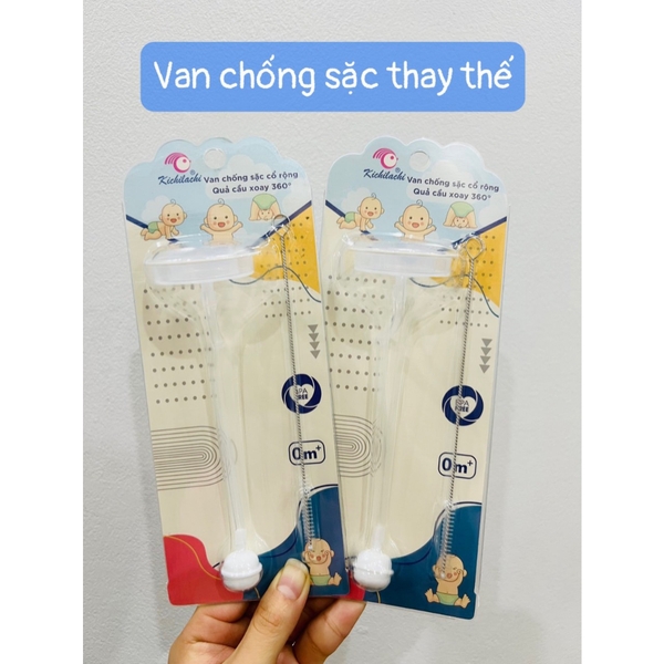 Van chống sặc cổ rộng