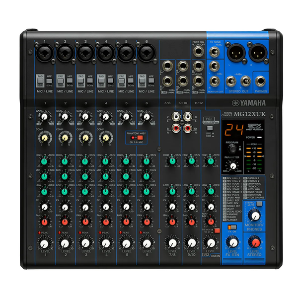 BÀN MIXER ANALOG CHÍNH HÃNG: YAMAHA MG12XUK