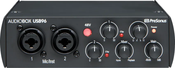 SOUNDCARDS CHÍNH HÃNG: PRESONUS AUDIOBOX 96 USB