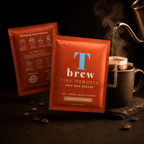 Túi drip tbrew Fine Robusta 12g