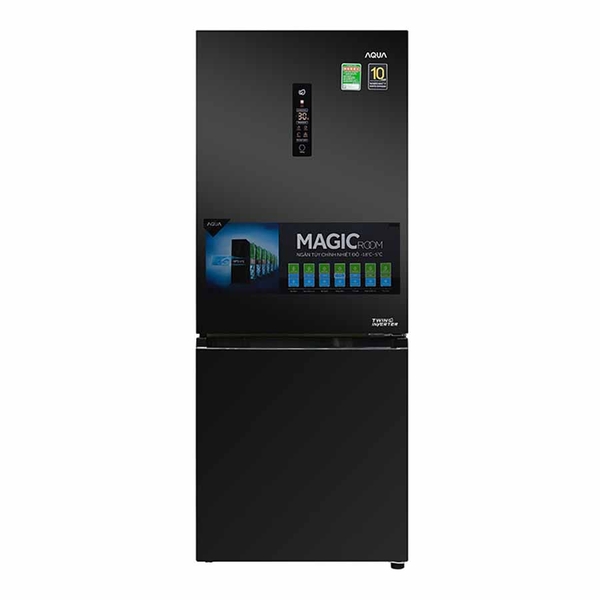 Tủ lạnh Aqua Inverter 260 lít AQR-I298EB (BS)