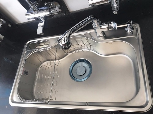Chậu rửa bát 1 hố lớn Hàn Quốc ECOFA DJUS 850P-1