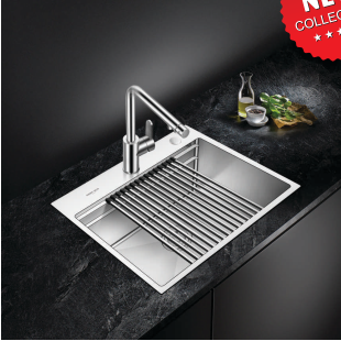 Chậu rửa bát 1 hố cỡ lớn Geler GL - ECO5546