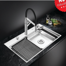 Chậu rửa bát 1 hố cỡ lớn Geler GL 8148