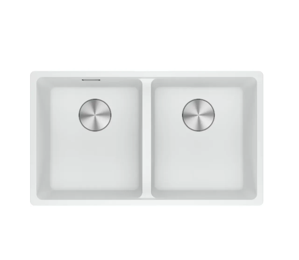 CHẬU RỬA ĐÁ 2 HỐ FRANKE MRG 120-35-35 POLAR WHITE
