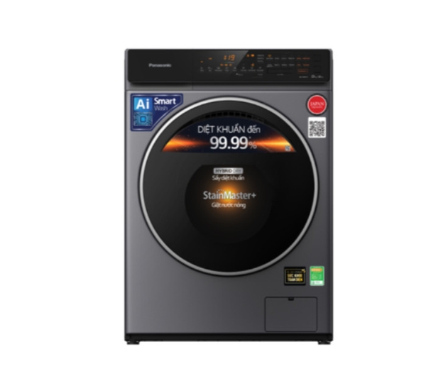 Máy giặt sấy Panasonic Inverter 9 kg NA-S96FC1LVT