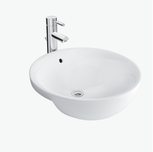 Chậu Rửa Mặt Lavabo Inax AL-333V Bán Âm AquaCeramic