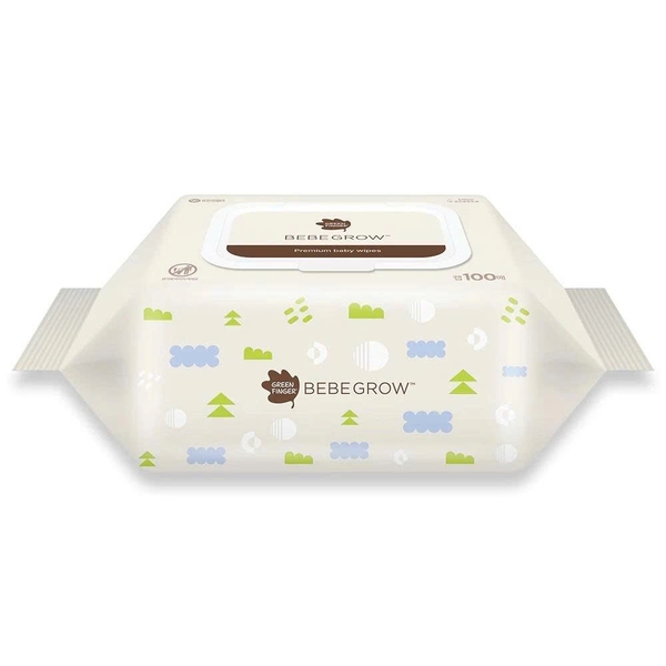 Khăn ướt Green Finger Bebegrow 100 miếng