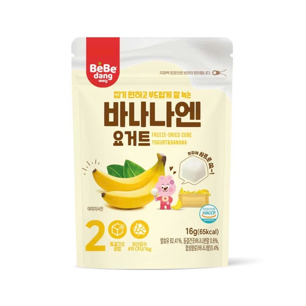 Sữa chua khô Bebedang vị Chuối