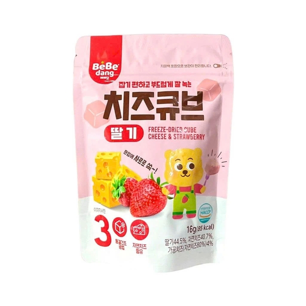 Pho mai khô Bebedang vị Dâu