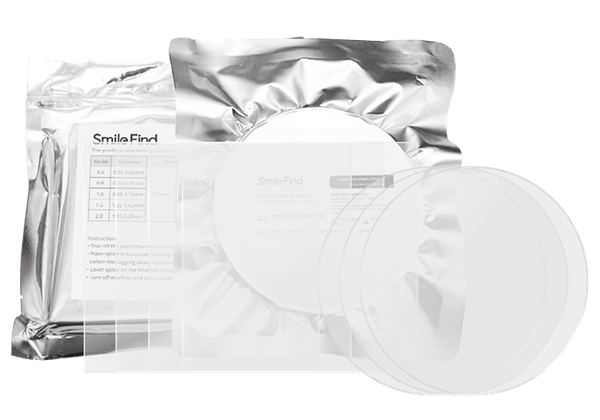 TẤM NHỰA ÉP KHAY DUY TRÌ 1MM (1 lớp) . Làm khay chống nghiếng. Đóng gói 10 tờ/túi, hình tròn đường kính 125mm.