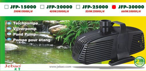 Máy bơm đẩy Jebao JFP-30000 cho hồ cá Koi