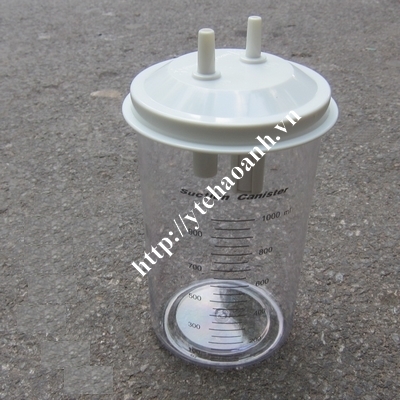 Bình máy hút dịch 1 bình 1000ml