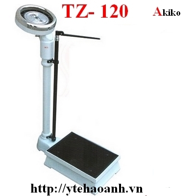 cân sức khỏe có thước đo chiều cao TZ120 Akiko Nhật Bản