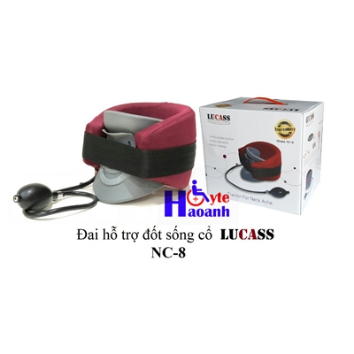 Đai hỗ trợ đốt sống cổ bơm hơi Lucass NC-8