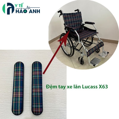 Đệm tay xe lăn Lucass X63