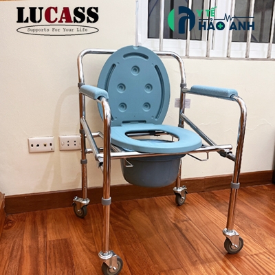 Ghế bô có bánh xe cao cấp Lucass nhập khẩu G696