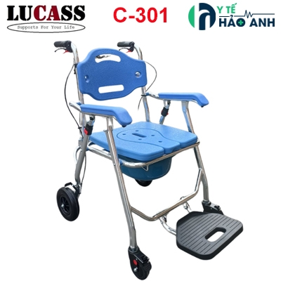 Ghế bô vệ sinh và tắm Lucass C-301