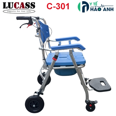 Ghế bô vệ sinh và tắm Lucass C-301