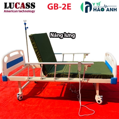Giường điện Lucass GB-2E điều khiển nâng lưng và nâng chân