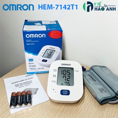 Máy đo huyết áp tự động bắp tay Omron HEM-7142T1