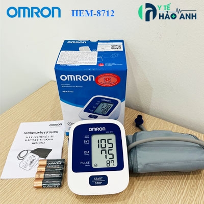 Máy đo huyết áp tự động bắp tay Omron HEM-8712