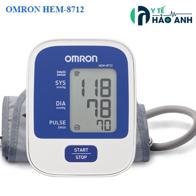 Máy đo huyết áp tự động bắp tay Omron HEM-8712